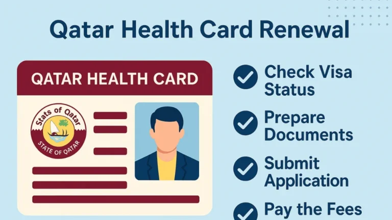 qatar health card renewal